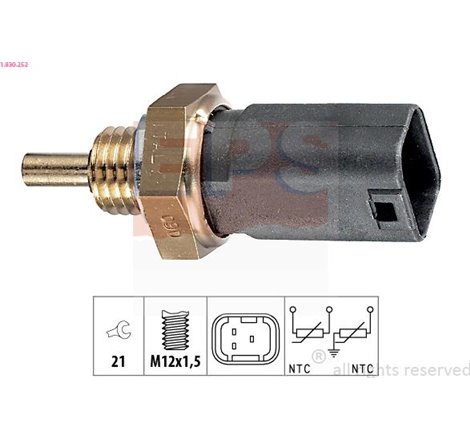 Senzor,temperatura lichid de racire - EPS-1-830-252