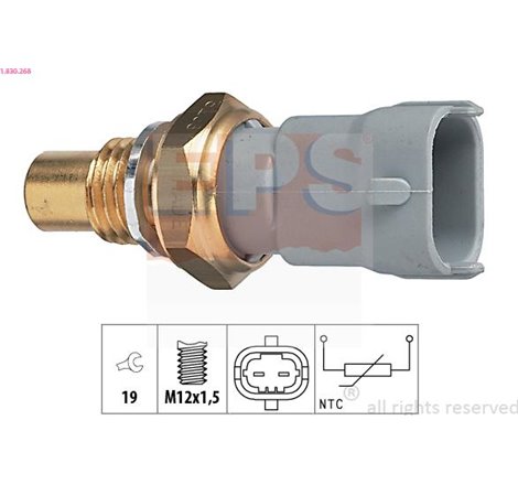 Senzor,temperatura lichid de racire - EPS-1-830-268