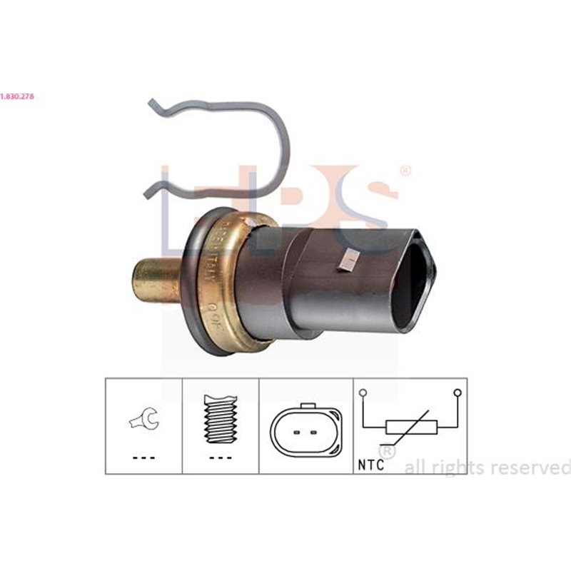 Senzor,temperatura lichid de racire - EPS-1-830-278