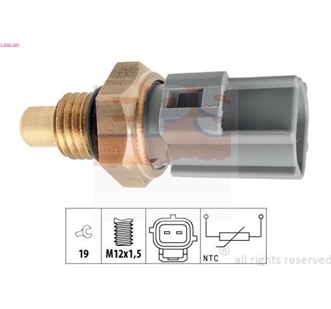 Senzor,temperatura combustibil - EPS-1-830-281