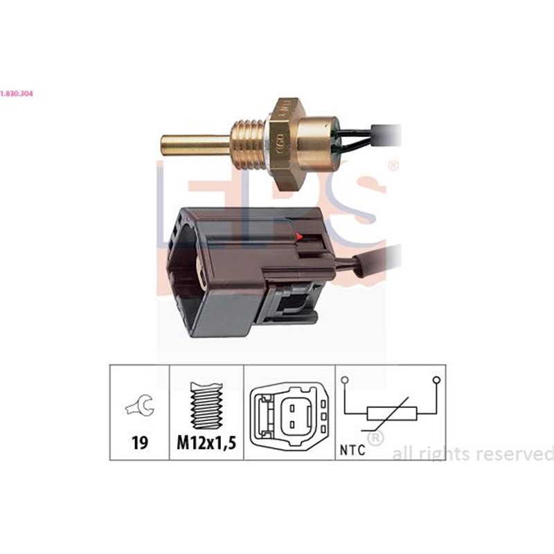 Senzor,temperatura lichid de racire - EPS-1-830-304