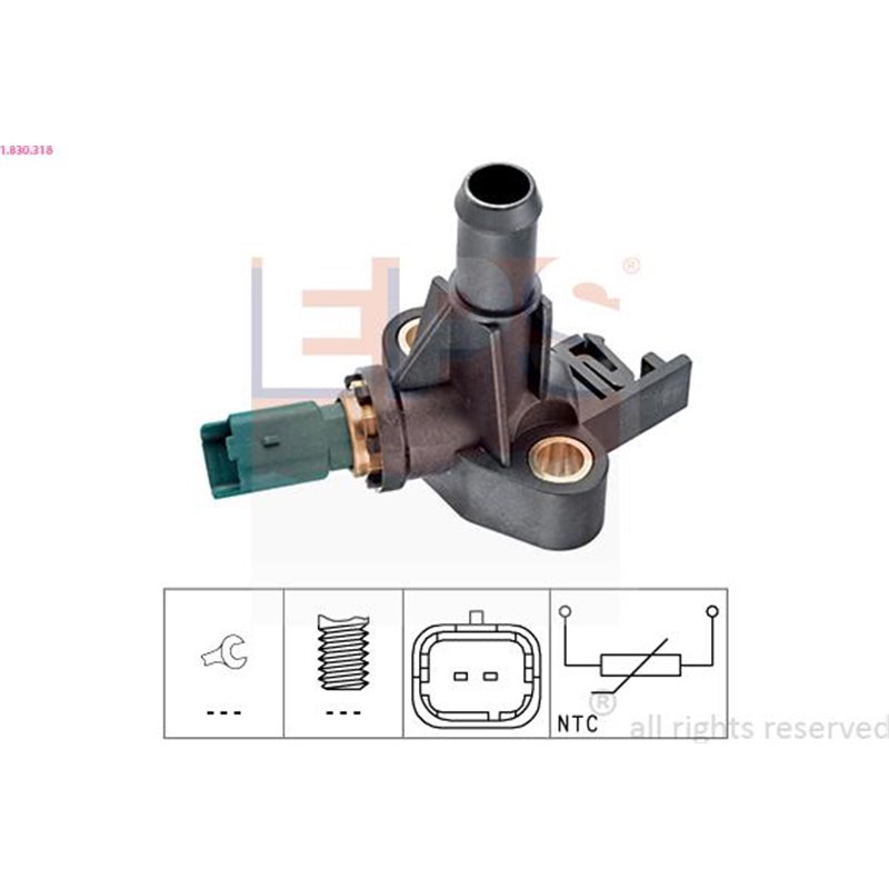 Senzor,temperatura lichid de racire - EPS-1-830-318
