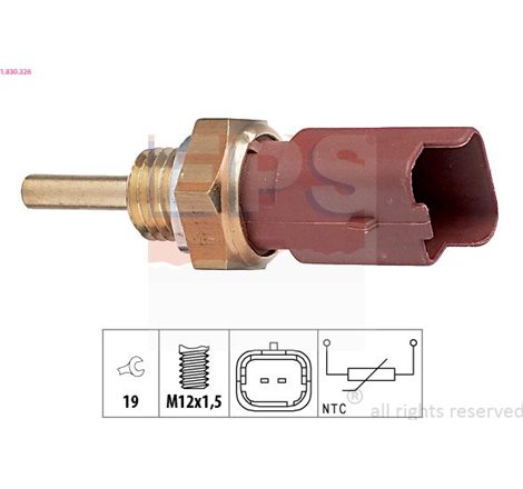 Senzor,temperatura lichid de racire - EPS-1-830-326