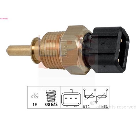 Senzor,temperatura lichid de racire - EPS-1-830-367