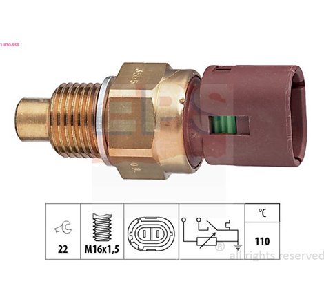 Senzor,temperatura lichid de racire - EPS-1-830-555