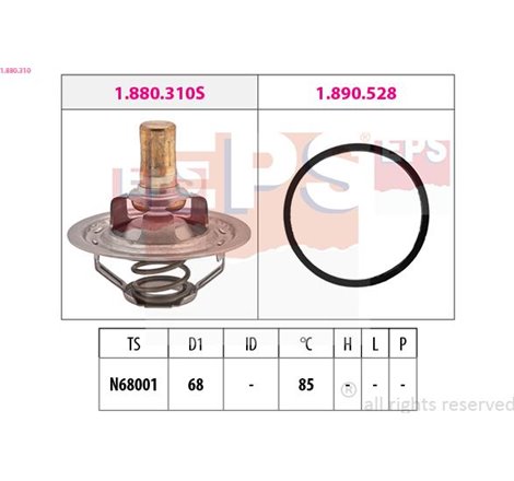 Termostat,lichid racire - EPS-1-880-310
