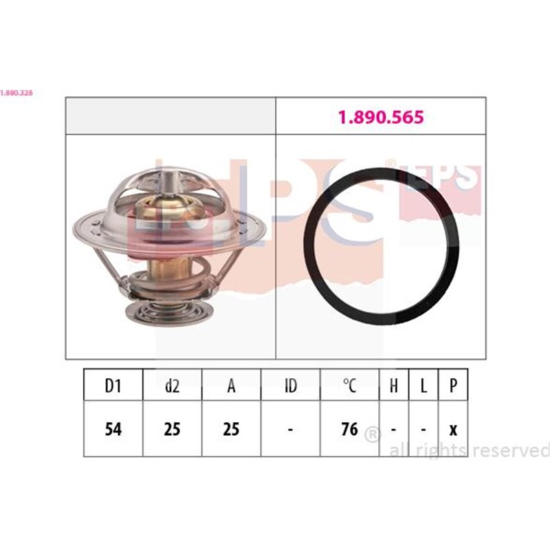 Termostat,lichid racire - EPS-1-880-328