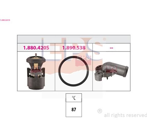 Termostat,lichid racire - EPS-1-880-561K
