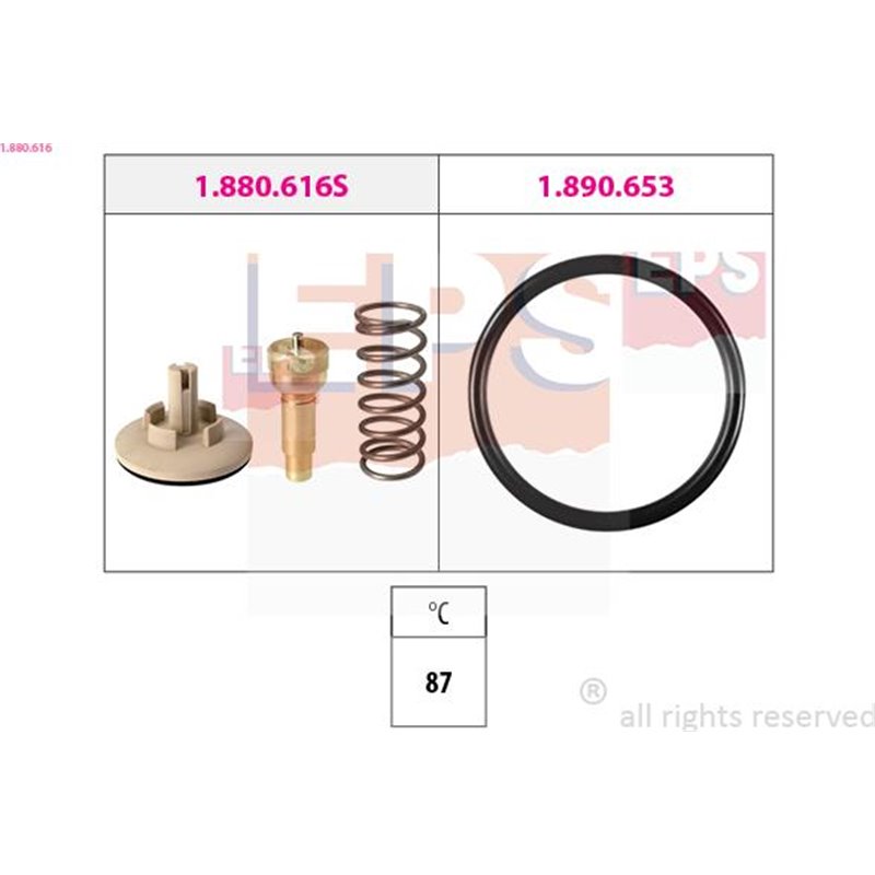 Termostat,lichid racire - EPS-1-880-616