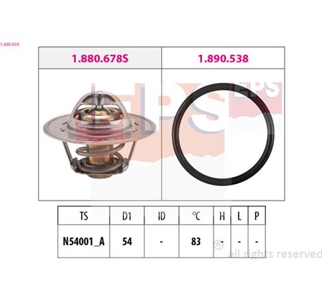 Termostat,lichid racire - EPS-1-880-678