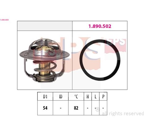 Termostat,lichid racire - EPS-1-880-800