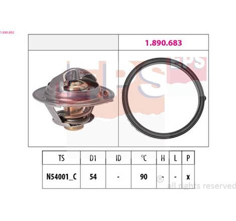 Termostat,lichid racire - EPS-1-880-802