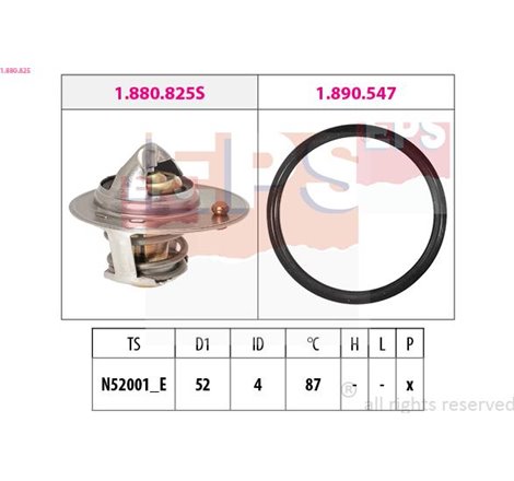 Termostat,lichid racire - EPS-1-880-825