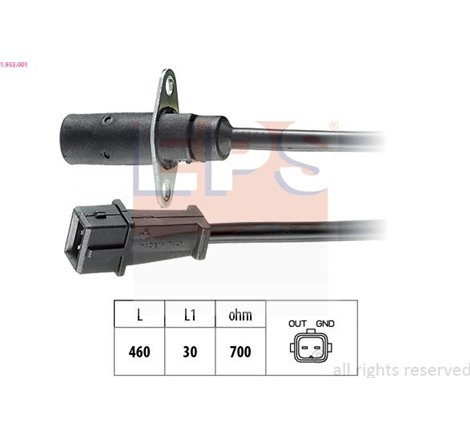 Senzor impulsuri, arbore cotit - EPS-1-953-001