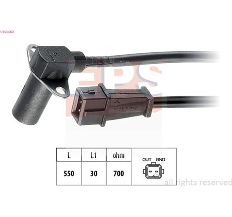 Senzor impulsuri, arbore cotit - EPS-1-953-002