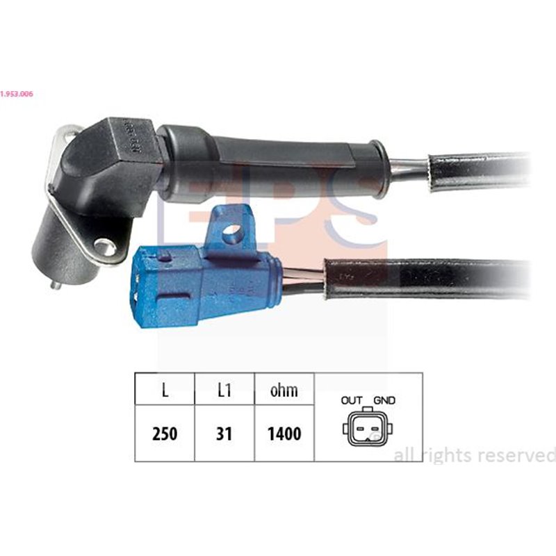 Senzor impulsuri, arbore cotit - EPS-1-953-006