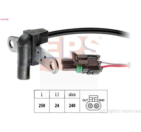 Senzor impulsuri, arbore cotit - EPS-1-953-008