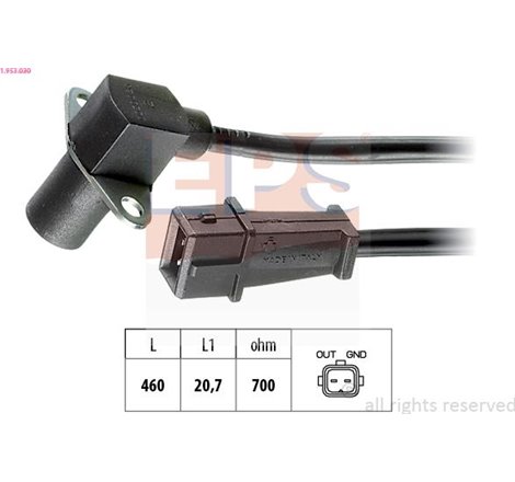 Senzor impulsuri, arbore cotit - EPS-1-953-030