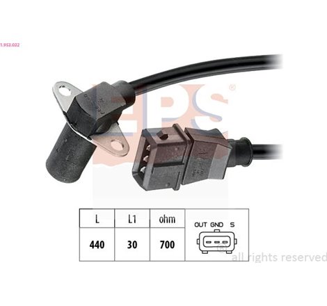 Senzor impulsuri, arbore cotit - EPS-1-953-032