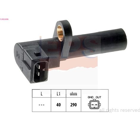 Senzor impulsuri, arbore cotit - EPS-1-953-036