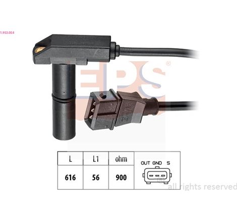 Senzor impulsuri, arbore cotit - EPS-1-953-054