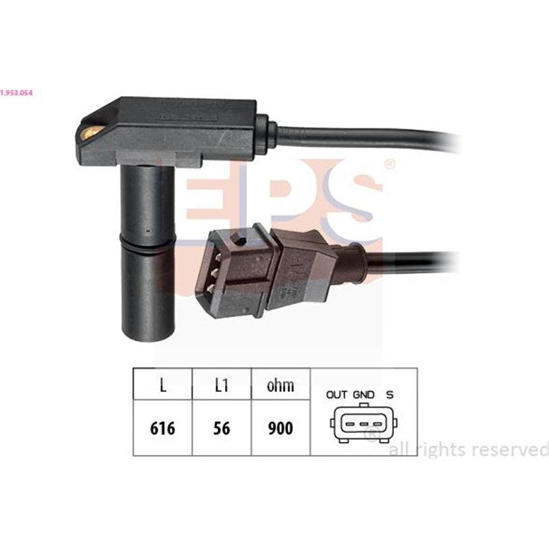 Senzor impulsuri, arbore cotit - EPS-1-953-054