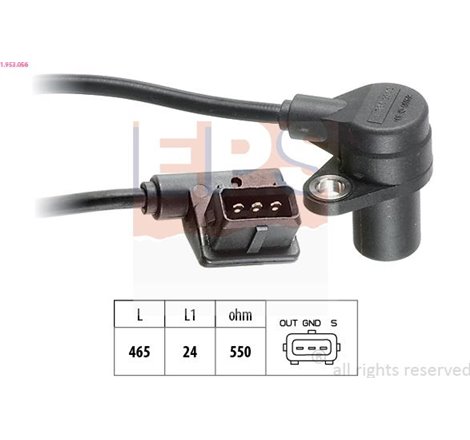 Senzor impulsuri, arbore cotit - EPS-1-953-056