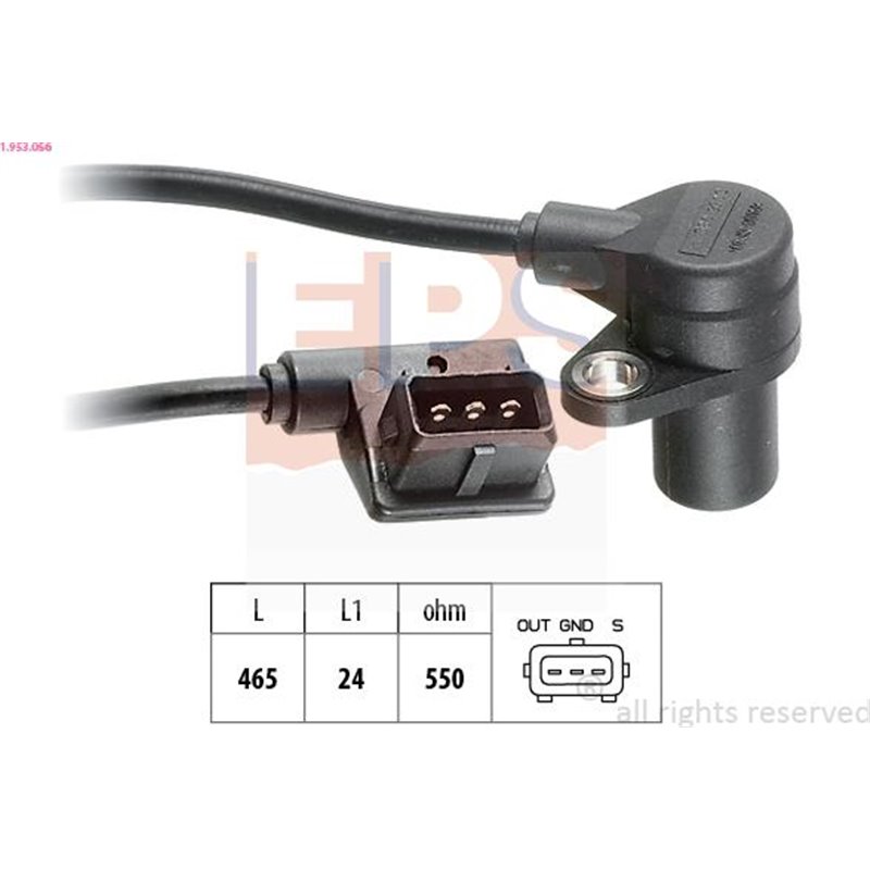 Senzor impulsuri, arbore cotit - EPS-1-953-056