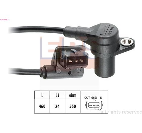 Senzor impulsuri, arbore cotit - EPS-1-953-057