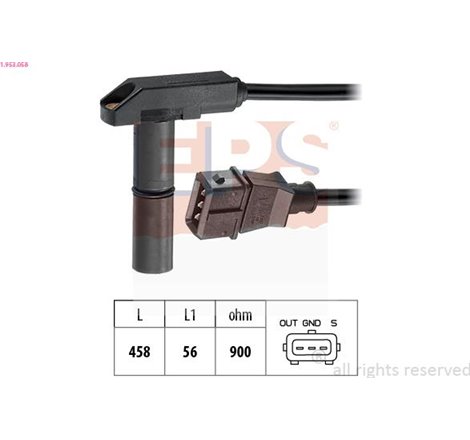 Senzor impulsuri, arbore cotit - EPS-1-953-058