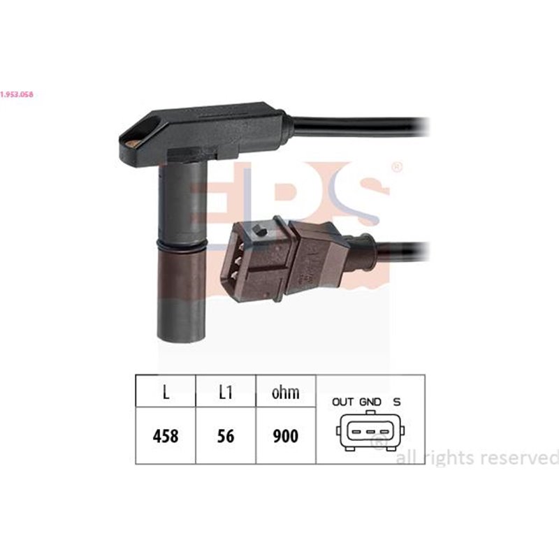 Senzor impulsuri, arbore cotit - EPS-1-953-058
