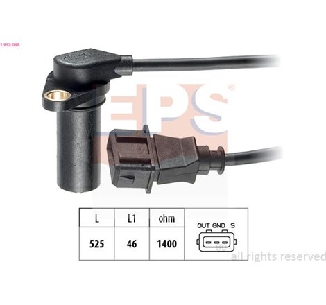 Senzor impulsuri, arbore cotit - EPS-1-953-068