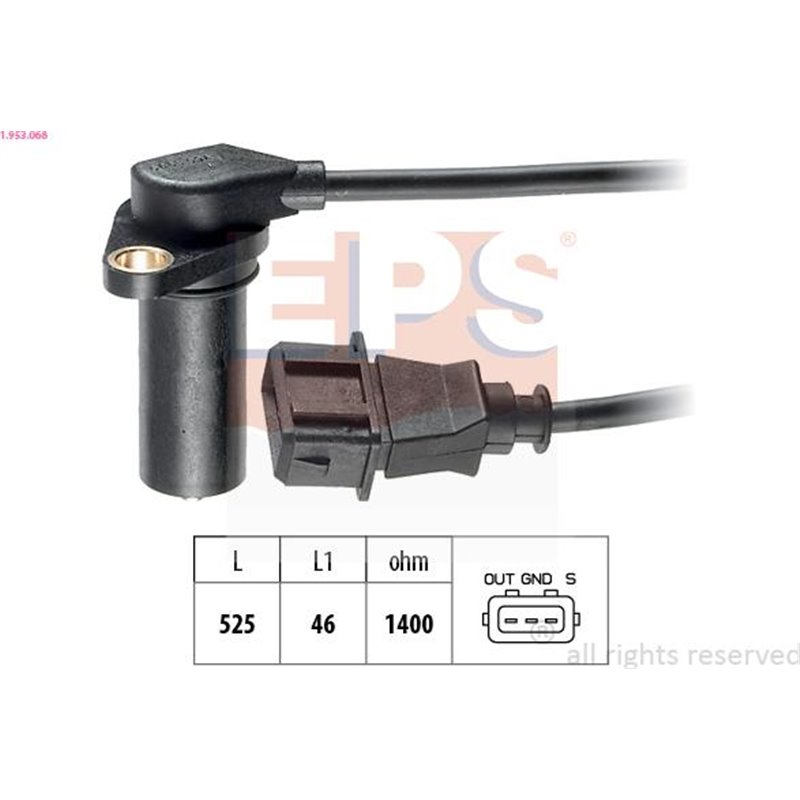 Senzor impulsuri, arbore cotit - EPS-1-953-068