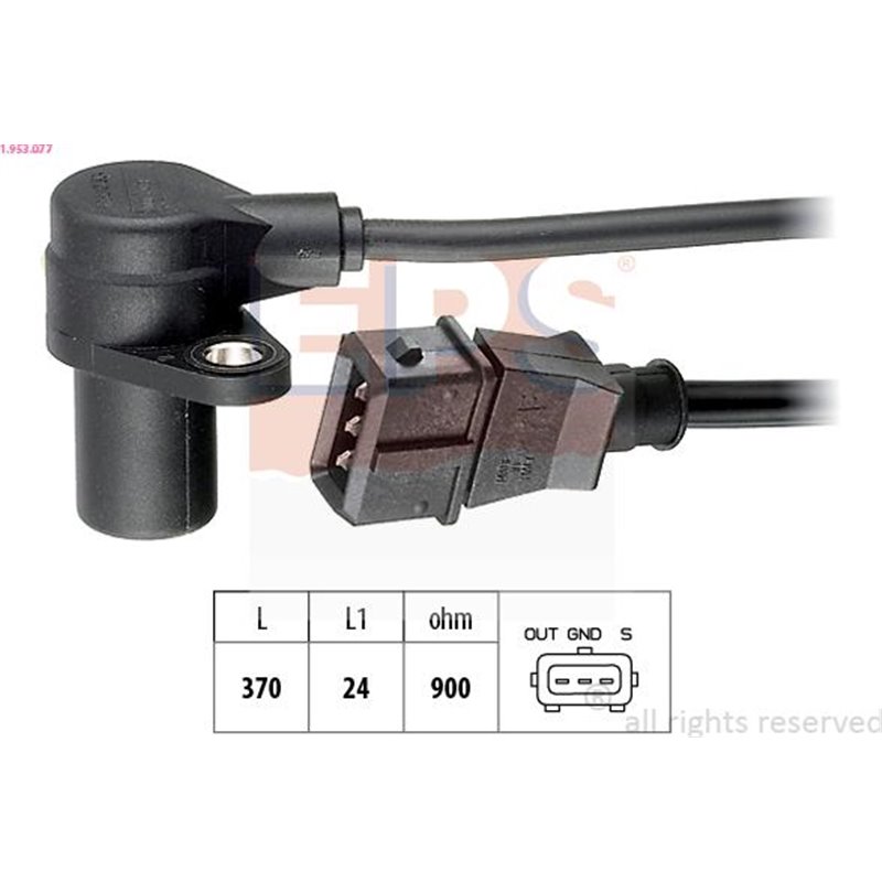 Senzor impulsuri, arbore cotit - EPS-1-953-077
