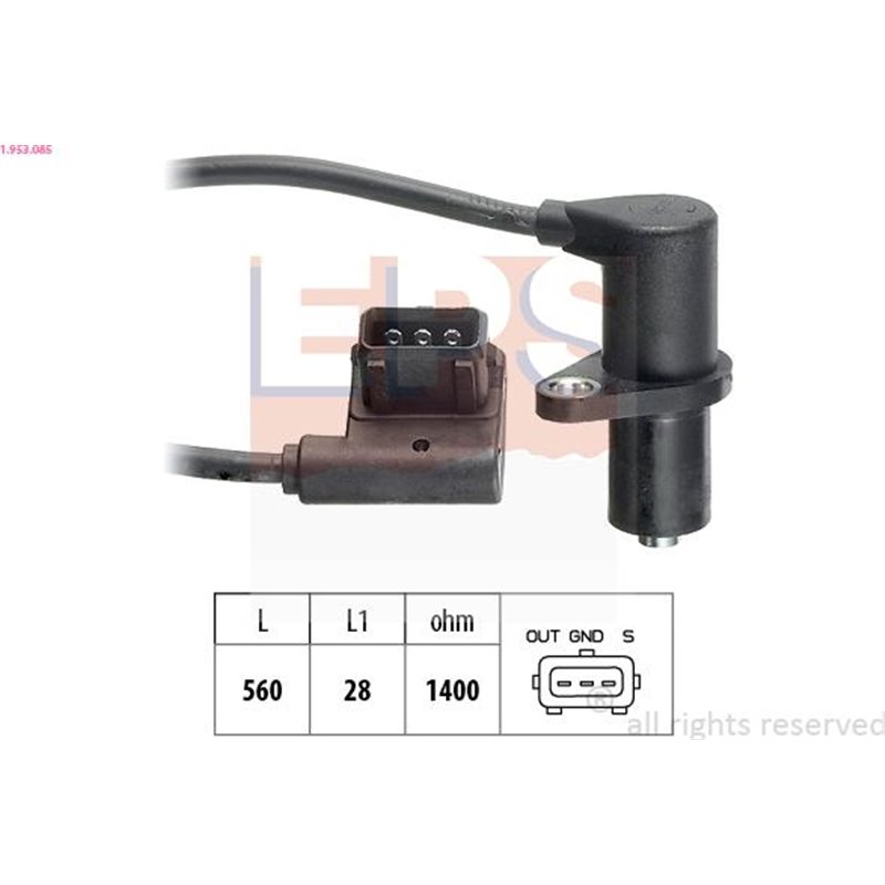 Senzor,pozitie ax cu came - EPS-1-953-085