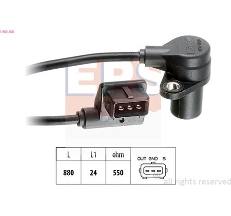 Senzor impulsuri, arbore cotit - EPS-1-953-158