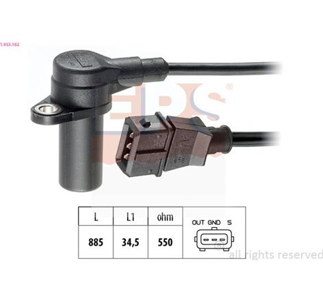 Senzor impulsuri, arbore cotit - EPS-1-953-162