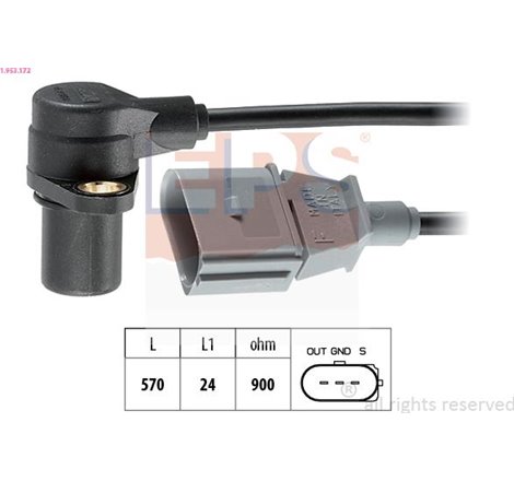 Senzor impulsuri, arbore cotit - EPS-1-953-172