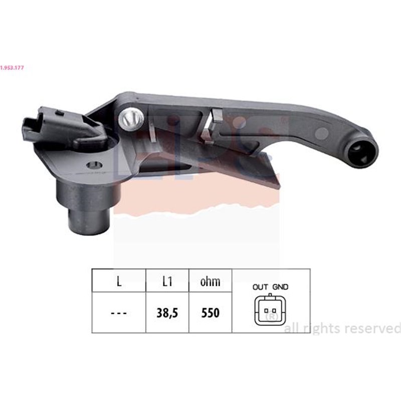 Senzor impulsuri, arbore cotit - EPS-1-953-177