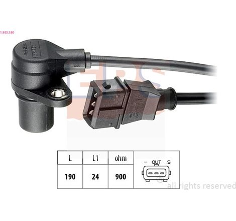 Senzor impulsuri, arbore cotit - EPS-1-953-180