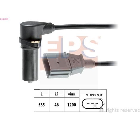 Senzor impulsuri, arbore cotit - EPS-1-953-391