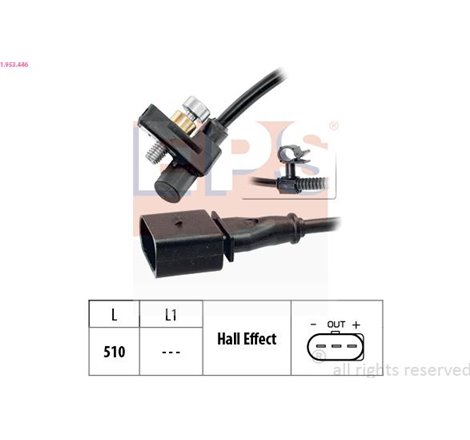 Senzor impulsuri, arbore cotit - EPS-1-953-446