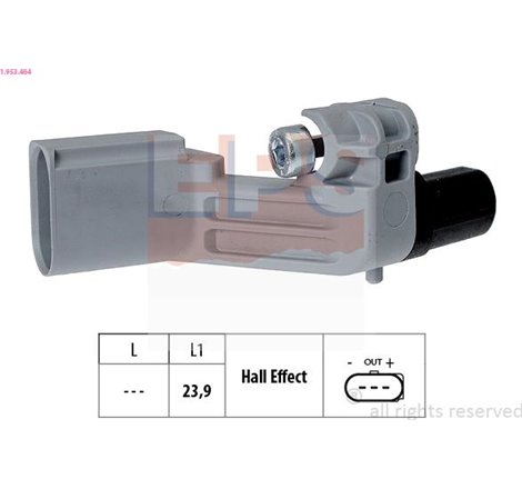 Senzor impulsuri, arbore cotit - EPS-1-953-464
