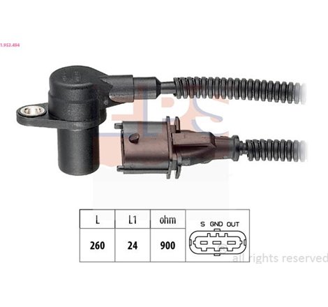 Senzor impulsuri, arbore cotit - EPS-1-953-494