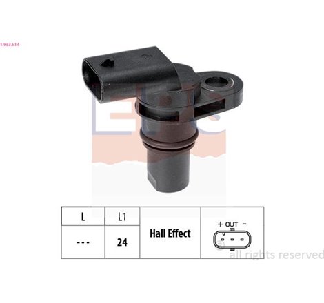 Senzor impulsuri, arbore cotit - EPS-1-953-514