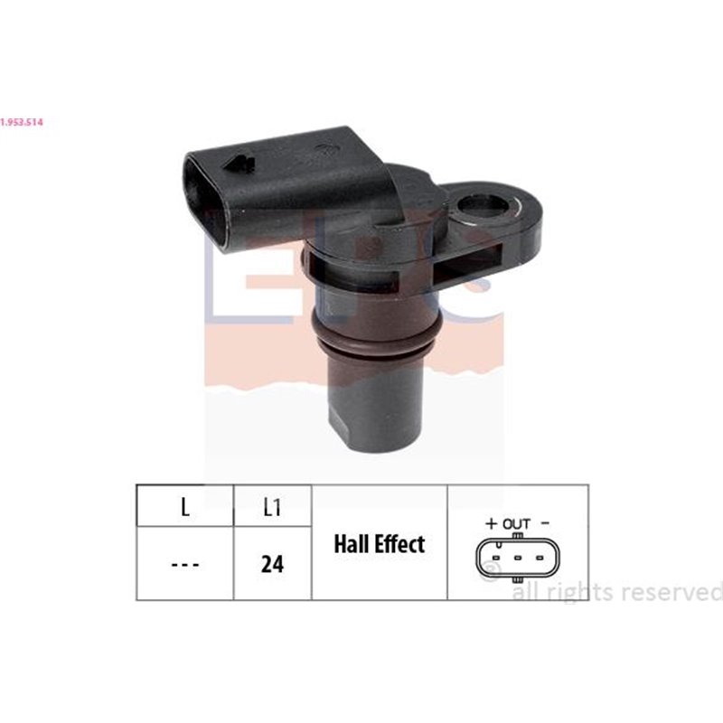 Senzor impulsuri, arbore cotit - EPS-1-953-514