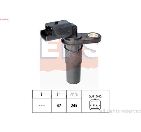 Senzor impulsuri, arbore cotit - EPS-1-953-536