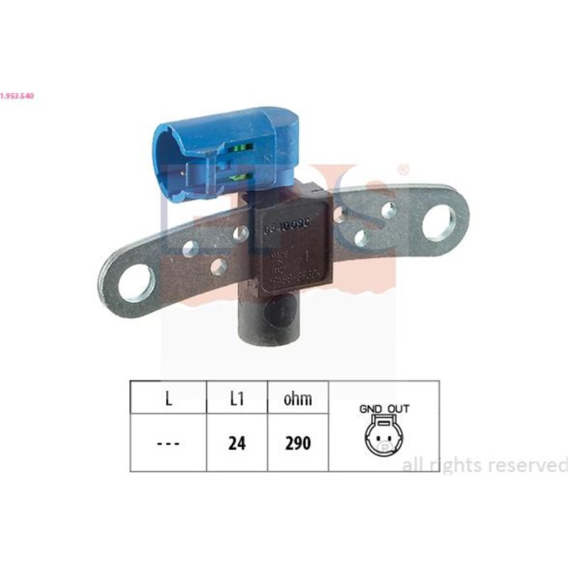 Senzor impulsuri, arbore cotit - EPS-1-953-540