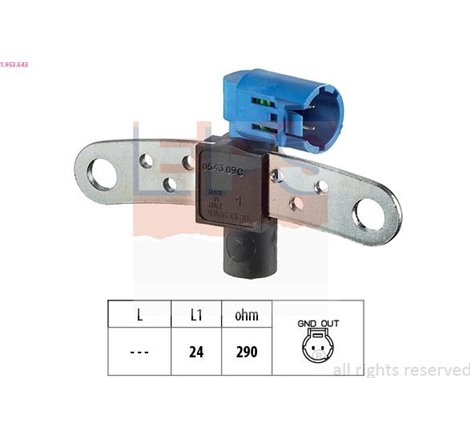 Senzor impulsuri, arbore cotit - EPS-1-953-543