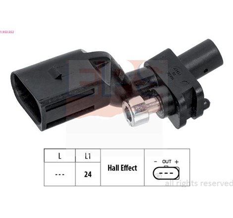 Senzor impulsuri, arbore cotit - EPS-1-953-552